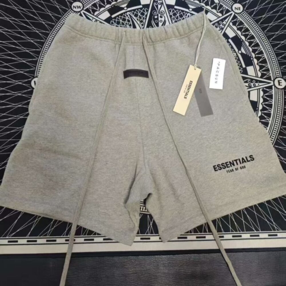 Essentials Fear of God Grey Sweat Shorts